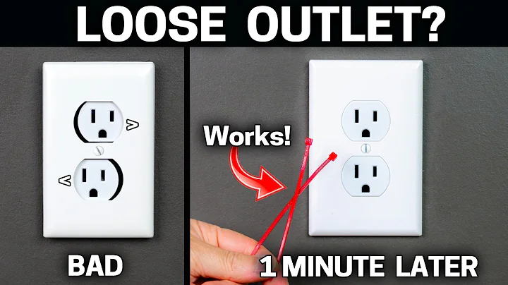 How to Fix a Loose Outlet In 2 Minutes - No Tools