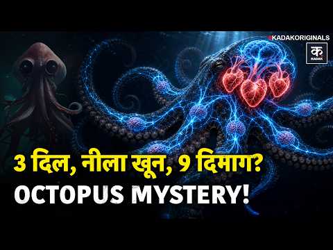 Octopus Mystery: 3 Hearts, Blue Blood & 9 Brains Behind This Ocean Genius | Nervous System | Facts