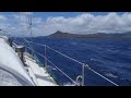 Singlehanded sailing voyage from BC to Hawaii