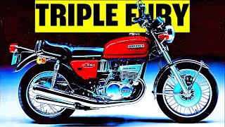 THREE CYLINDERS The 3-CYLINDER 2-STROKE engine that WANTED TO DOMINATE THE WORLD | Suzuki GT550