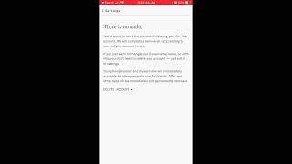 How to DELETE ACCOUNT in Co Star Astrology app