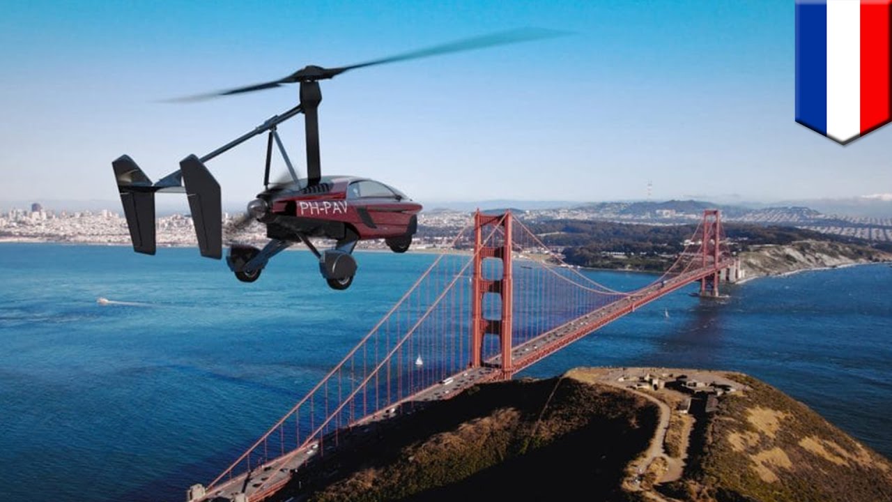 Flying car PALV Liberty, the threewheel car that turns into a flying