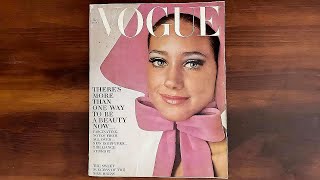 Vogue October 1,  1965 Marisa Berenson, Maria Callas, Christine Curtis | ASMR Magazine Flip Through