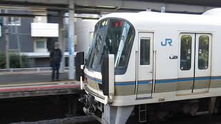 JR西日本 221系 普通 米原行き 223系2000番台 普通  網干行き  南草津駅  膳所駅  20190308