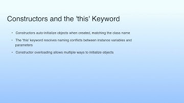 Short Summary | Lecture 07: Encapsulation
