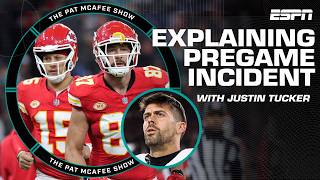 Patrick Mahomes & Travis Kelce explain pregame incident with Justin Tucker | The Pat McAfee Show