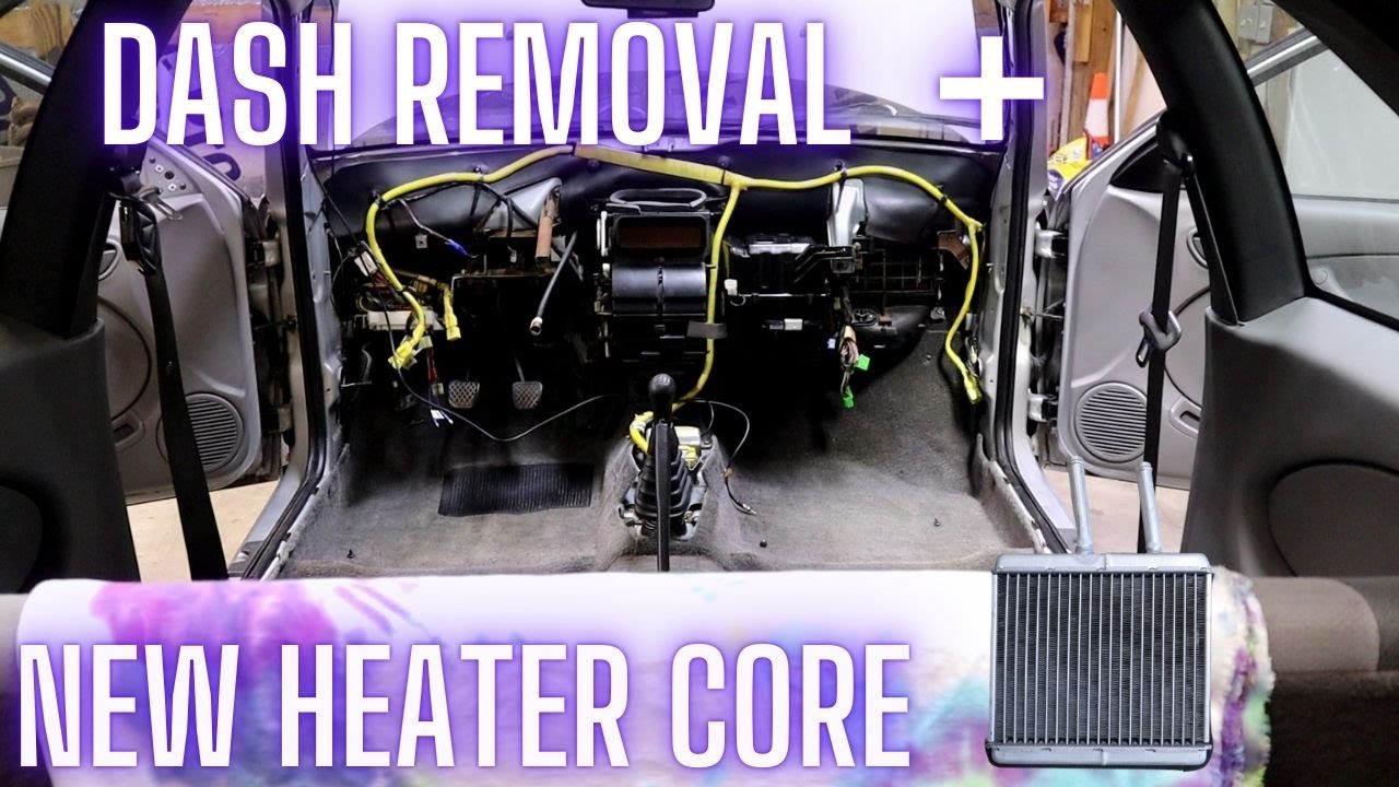 Don't Have Heat? How To Remove The Dash and Replace Your Heater Core - 1999 Chevy Metro