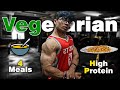 My vegetarian high protein diet for bodybuilding
