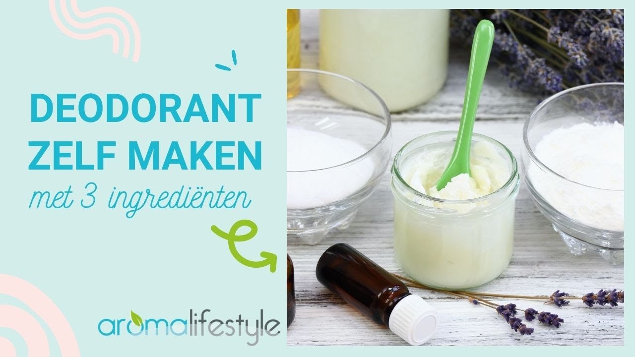 Zelf Deodorant maken, met maar 3 ingrediënten. Ideaal voor beginners
