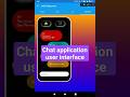Chat Application user interface #html #css #javascript