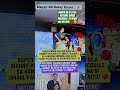 Bday ng kapatid ni Eman Bacosa Pacquiao. Binati kaya ni Eman si Little bossing Israel.🥰#shortvideo