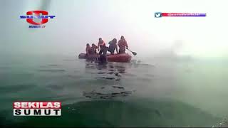 Detik Detik Evakuasi Jasad Siswi SMAN 1 Siantar Tenggelam di Danau Toba