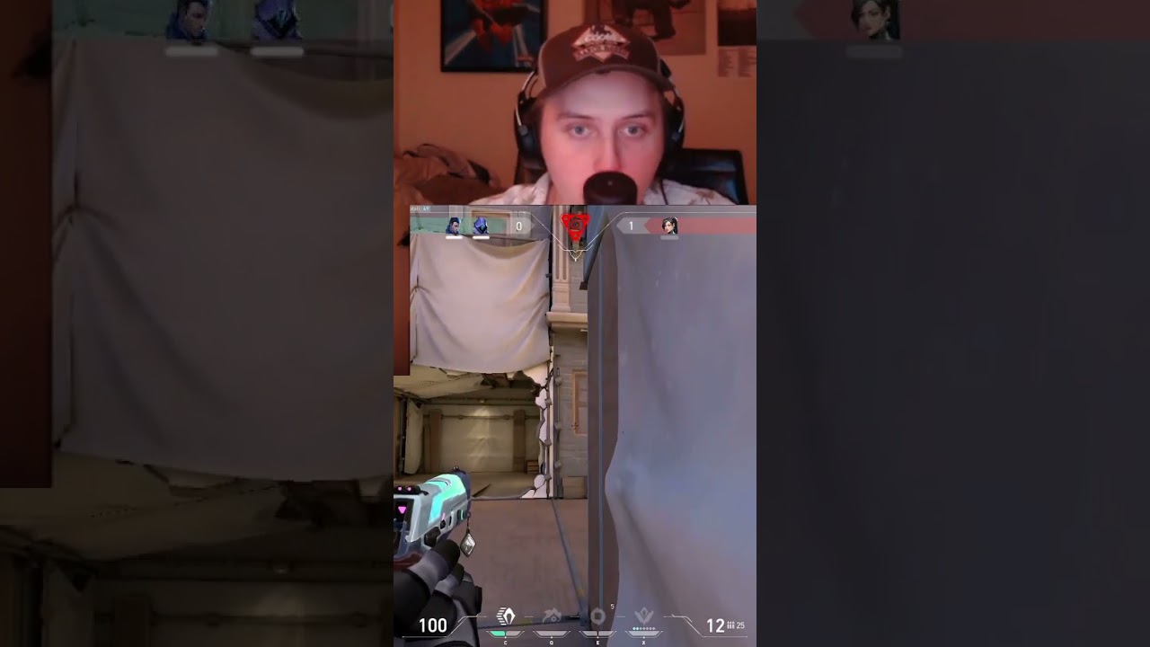 What even just happened #foryou #valorantclip #funnymoments #twitch #gaming #fyp #streamer #clutch