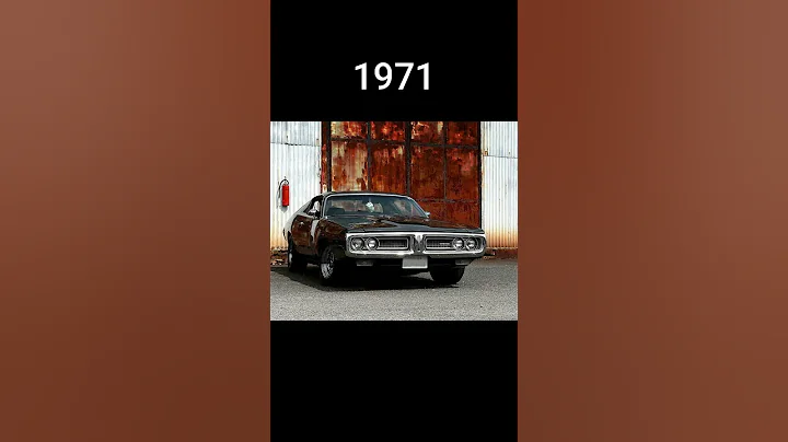 Dodge Charger Evolution 1966 - 2024 😱 Amazing