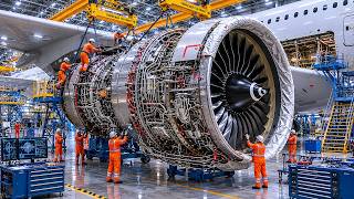 Comment c’est fait : Les Réacteurs d’Avion – L’incroyable fabrication des moteurs géants !