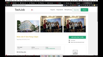 Giới thiệu website đăng tin tuyển dụng 2021 laravel 8x