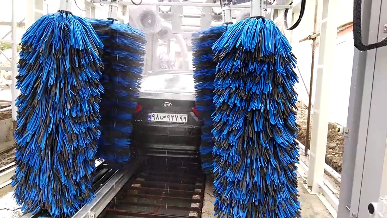 Automatic Tunnel Car Wash Machine 14 brush YouTube