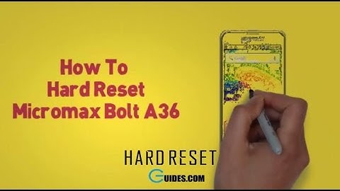 How to Hard reset micromax a36 and Remove screen Lock