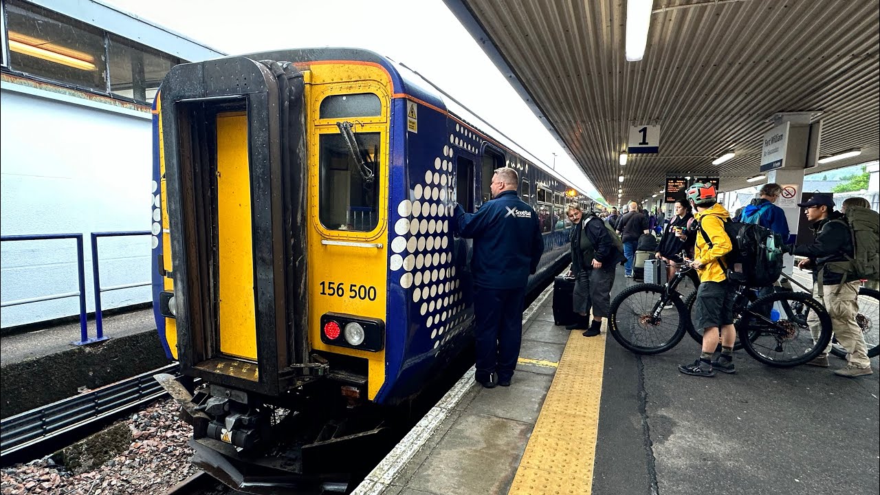 West Highland Line Fort William to Glasgow 156 500 YouTube