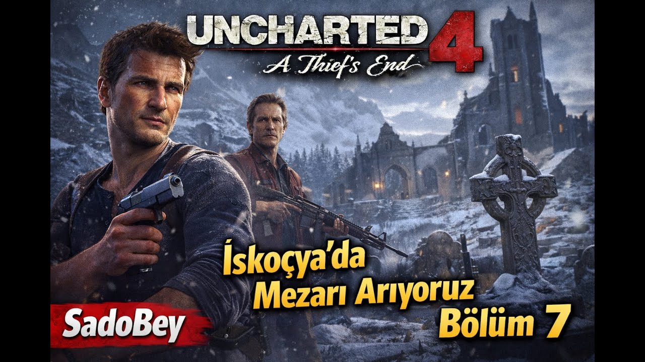 İskoçya’da Mezarı Arıyoruz I Uncharted 4: A Thief’s End | Bölüm 7