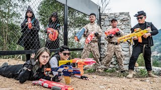 LTT Game Nerf War : Warriors SEAL X Nerf Guns Fight Mr Zero Scazy Dangerous Crime Hunting Campaign
