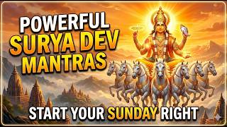 Powerful Surya Dev Mantra 🌅 Remove Negativity & Attract Blessings