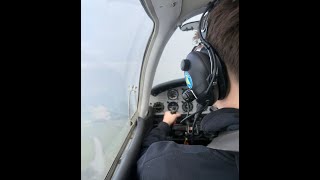 Isaac's First Flying Lesson