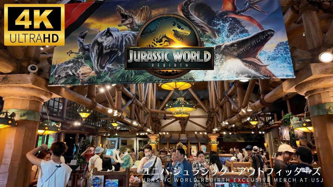 NEW Jurassic World Rebirth Merch in Japan! 🦕 USJ Exclusive Dinosaur Store Tour 2025