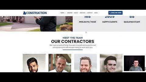 Build Trust & Leads! Powerful Construction Website Design in 2024 ️