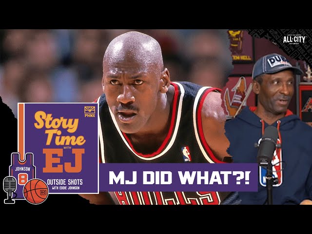 Michael Jordan once showed Eddie Johnson why he should never bet against him class=
