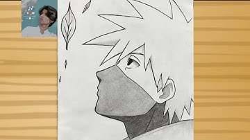 How to draw Kakashi ANBU | Step–by–Step Anime Drawing Tutorial 