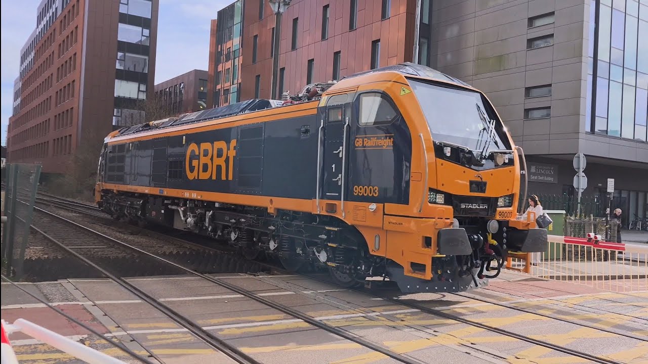 Freight & Special Trains at Lincoln across 3 days. Includes Class 99 testing and more!