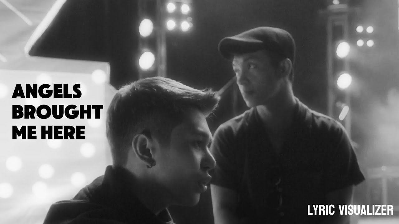 Angels Brought Me Here  - Sam Mangubat & Reiven Umali (Lyric Visualizer)