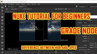 grade node in nuke | nuke: how to use grade node | grade node in hindi | nuke tutorial in hindi |