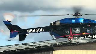 Duke Life Flight Airbus Helicopters H145 [N545DU] arrived in Duke University Hospital 
