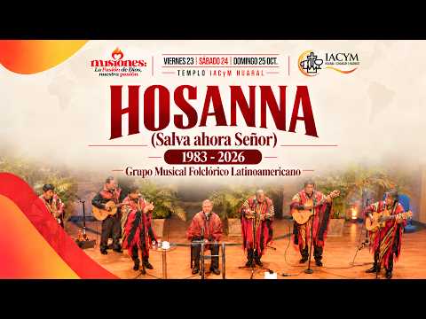 Transmisión en vivo: HOSANNA en Concierto - Congreso Misi…