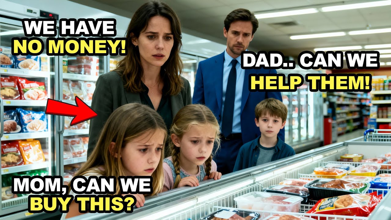 WITH JUST $20, A POOR MOM TRIES TO BUY CHRISTMAS DINNER — A BILLIONAIRE NOTICES AND STEPS IN