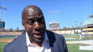 Magic Johnson on the Blockbuster Trade for Adrian Gonzalez
