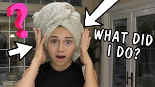 WHAT DID I DO TO MY HAIR? | Kayla Davis