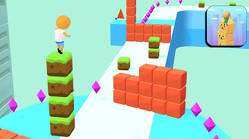 Cube Surfer - All Levels Gameplay Android, iOS #1 ( Levels 1 - 14 )