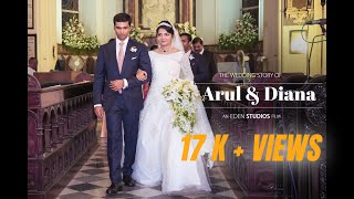 Arul & Diana | wedding story | Christian wedding | Eden Studios