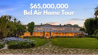 Inside a Massive $65M Bel Air Luxury Home | Los Angeles Home Tour