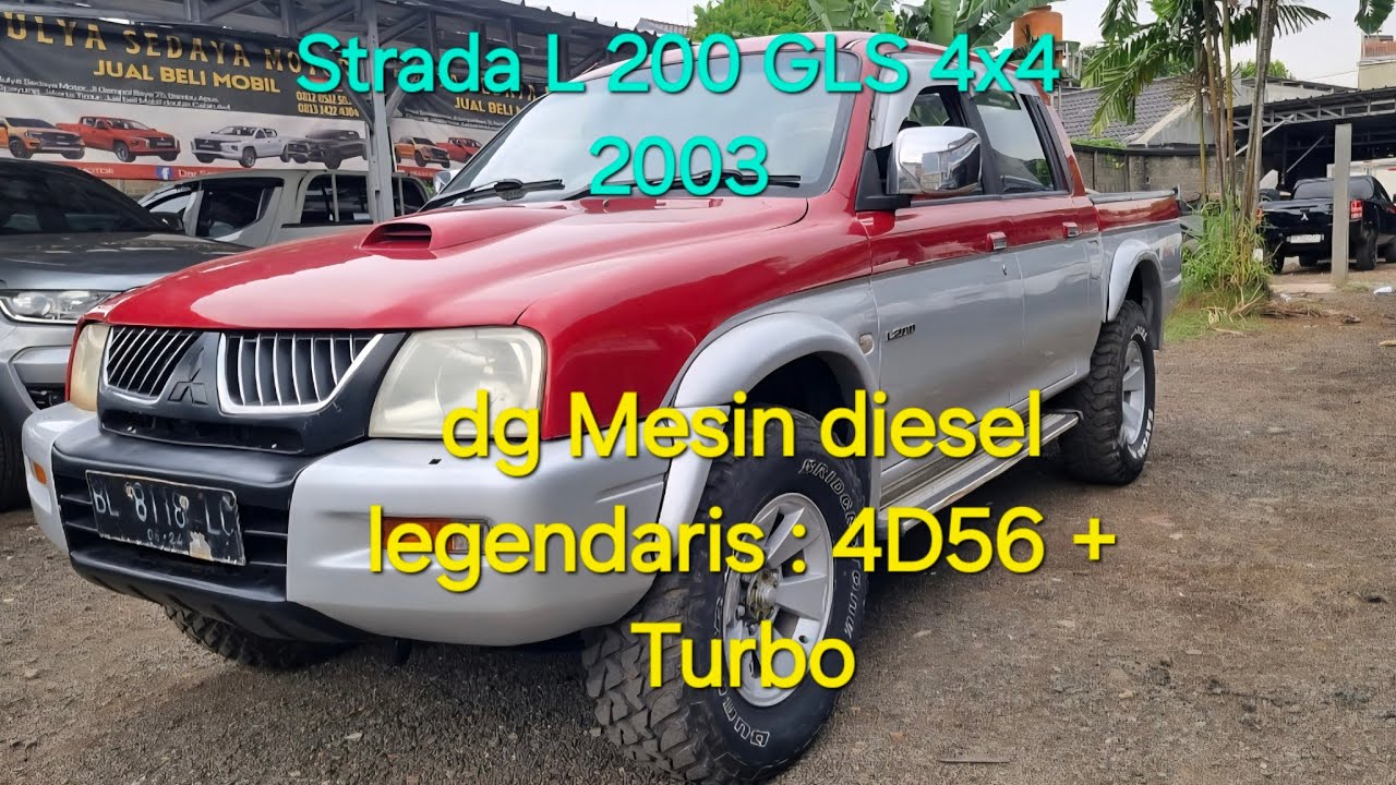  STRADA L 200 4x4 2003 , Siap kerja ! ( TERJUAL 16/9/2025)
