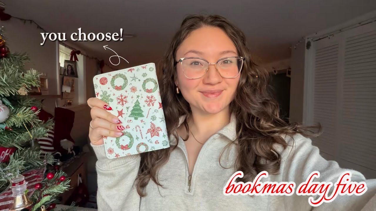 BOOKMAS DAY FIVE: You choose my next few reads!👀📚
