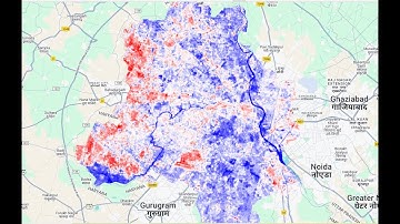 Urban Heat Island (UHI) using Google earth engine