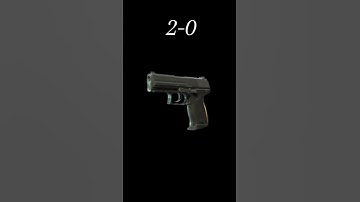 P2000 vs. USP-S #cs2 #csgo #comparison #recommended #fps #fyp #shorts