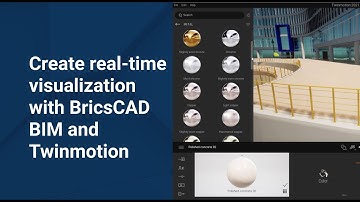 BricsCAD V22 Real Time Visualization with Twinmotion