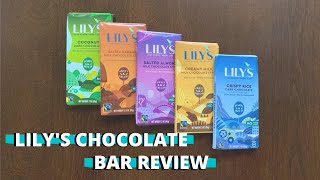 Lily's chocolate bar review | Keto friendly chocolate bar | LCHF Strawberry dessert recipe by Sara Tran 1,635 views 4 years ago 10 minutes, 1 second