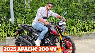 2025 TVS Apache RTR 200 4V | All New Features &amp; Ride Modes Explained!