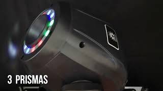 Vídeo: Case 2 Cabezas Roboticas Spot LED 90w